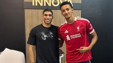 Achraf y Álvaro Rodríguez.