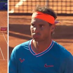 Para que Nadal se quede con esta cara... el puntazo que define su calvario ante Thiem
