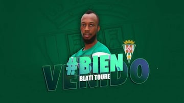 Blati Toure, nuevo jugador del C&oacute;rdoba