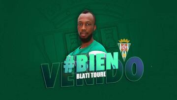 Blati Toure, nuevo jugador del Córdoba