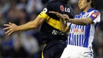 <b>BOCA JUNIORS </b>Martín Palermo, durante un partido.