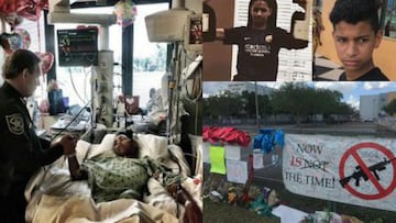 Barcelona give support to Florida school shooting hero