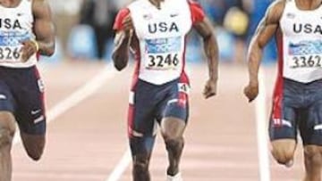 <b>Se sacó la espina de los 100</b>. Crawford se quedó a las puertas del podio en la final de los 100 metros a pesar de conseguir una gran marca: 9.89.