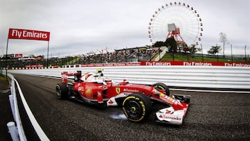Clasificación del GP de Japón 2016 de F1 en directo y en vivo online circuito de Suzuka, sábado hoy, 08/10/2016, a partir de las 08.00h.