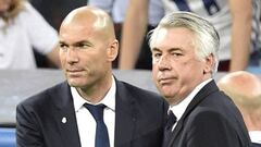 Enfado de Benzema al ser sustituido por Zidane
