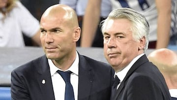 Zidane, en el mismo punto de Ancelotti antes de ser cesado