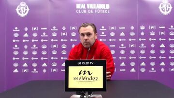 Sergio: "No veo el del Eibar como un partido con urgencias"