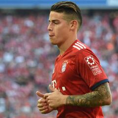 James por encima de Cristiano en las ligas top de Europa