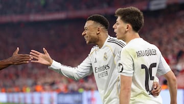 Güler se cuela en la historia del Madrid