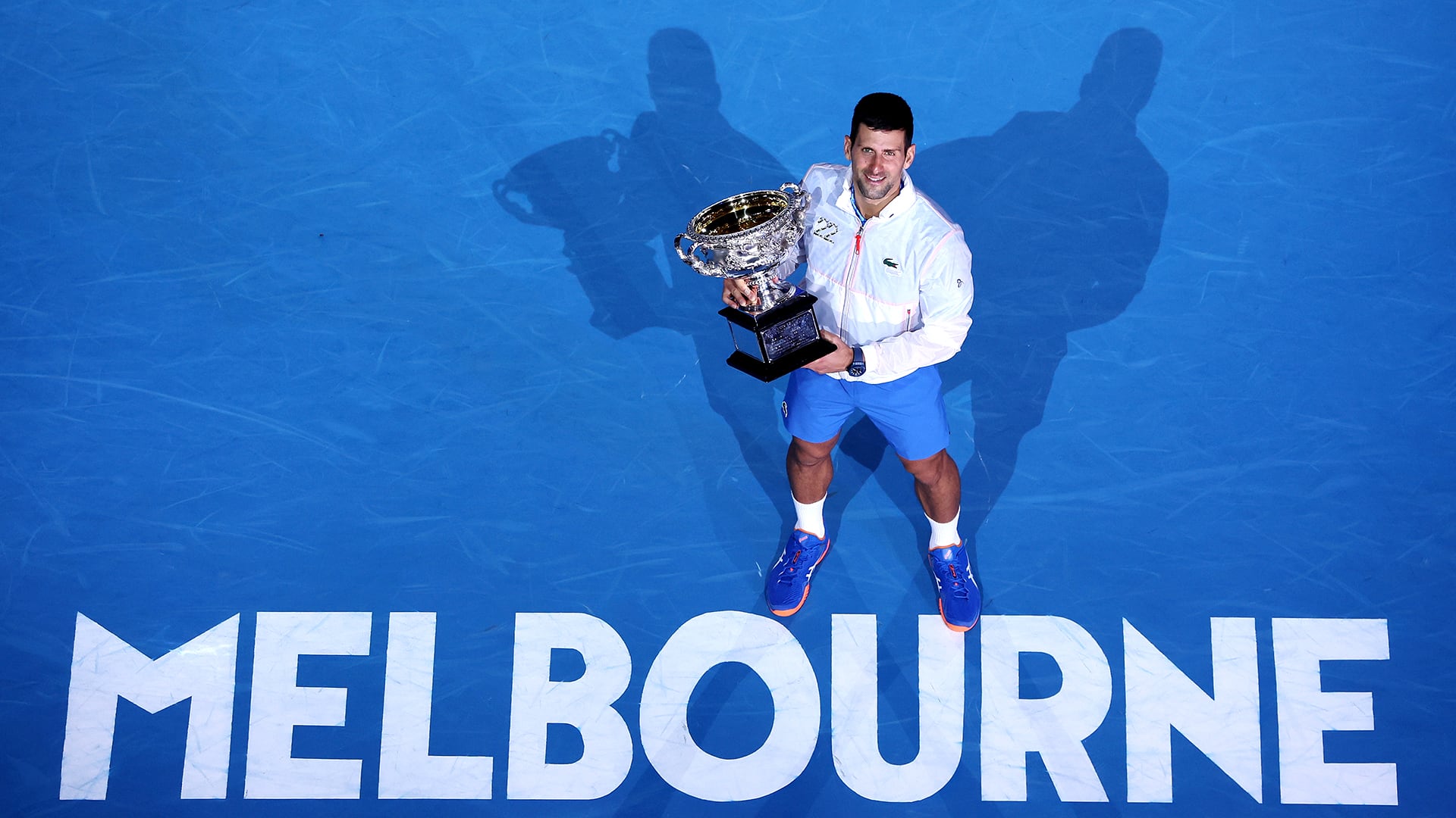 Los tenistas con ms Open de Australia: Djokovic reina en solitario