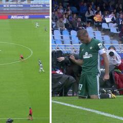 Increíble inicio: pita el árbitro y Joaquín y el Betis hacen esto...