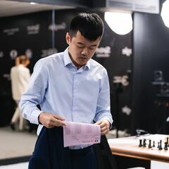 Ding Liren da la bienvenida al Mundial de ajedrez a Gukesh