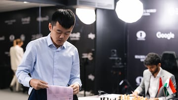 Ding Liren da la bienvenida al Mundial de ajedrez a Gukesh