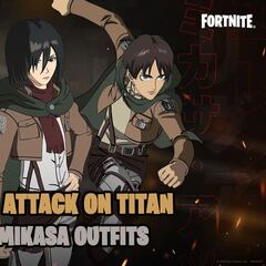 Levi and Mikasa from Shingeki no Kyojin join Eren in Fortnite: All the info