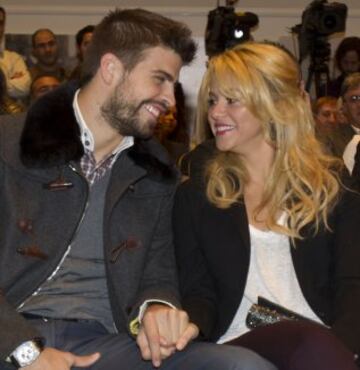 Los mejores momentos de Piqué y Shakira