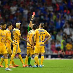 Así fueron las dos expulsiones de Tigres contra Cruz Azul