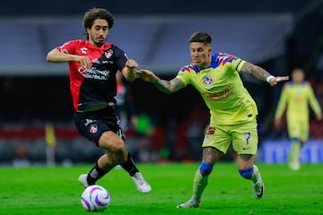 during the game America vs Atlas, corresponding to Round 04 of the Torneo Apertura 2023 of the Liga BBVA MX, at Azteca Stadium, on August 20, 2023.

&lt;br&gt;&lt;br&gt;

durante el partido America vs Atlas, correspondiente a la Jornada 04 del Torneo Apertura 2023 de la Liga BBVA MX, en el Estadio Azteca, el 20 de Agosto de 2023.