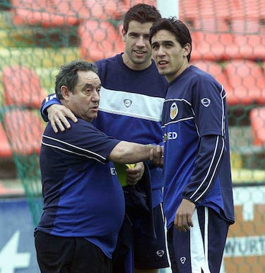 DAVID ALBELDA Y VICENTE RODRÍGUEZ, INTEGRANTES DEL MEJOR VALENCIA DE LA HISTORIA, SIEMPRE TENDRÁN A ESPAÑETA EN SU CORAZÓN