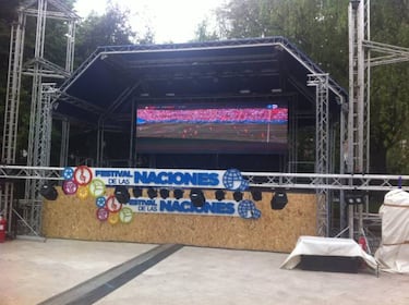 Imputan a cuatro jóvenes en Vitoria por intentar boicotear el estreno de España