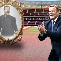 Simeone, el espejo de Koeman