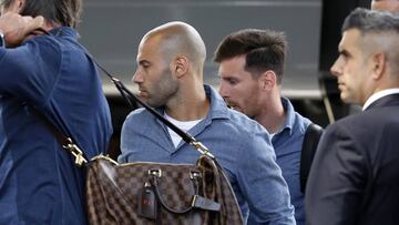 Javier Mascherano: "Lo de la Juventus son rumores"