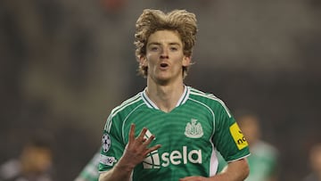 In Newcastle’s knockout-round playoff first leg against Qarabag, Anthony Gordon added his name to a select list of UCL players.