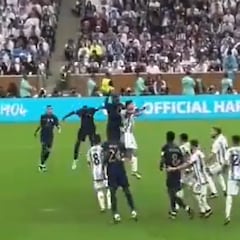 Argentinians point to apparent Upamecano handball amid Messi goal claims