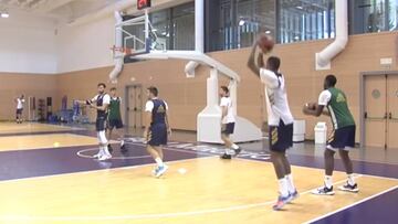 El Real Madrid prepara el duelo ante el Panathinaikos