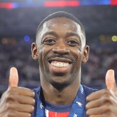 Dembélé se dispara en la batalla por el Balón de Oro