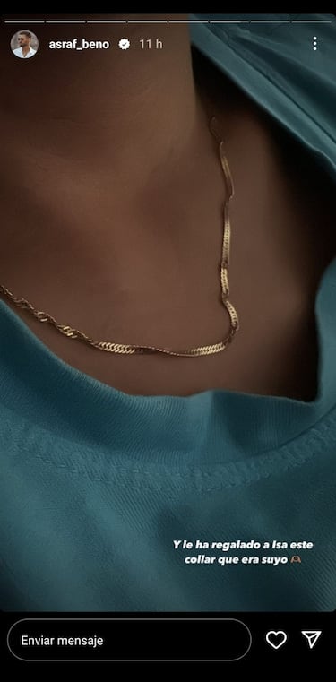 El singular regalo de la madre de Asraf Beno a Isa Pantoja por su boda