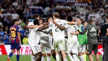 26/10/25 PARTIDO PRIMERA DIVISION
REAL MADRID - BARCELONA
ALEGRIA FIN DE PARTIDO PIÑA