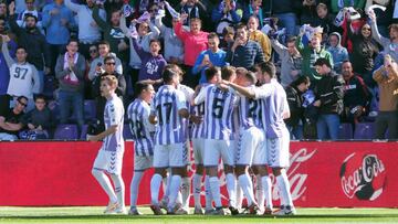 07/10/18 PARTIDO PRIMERA DIVISION
VALLADOLID - HUESCA
PRIMER GOL RUBEN ALCARAZ 1-0 ALEGRIA