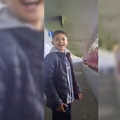 Niño aficionado de Monterrey lloró al conocer el Estadio Azteca