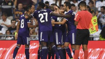 24/08/19 PARTIDO PRIMERA DIVISION
REAL MADRID - VALLADOLID
GOL 1-1 GUARDIOLA ALEGRIA