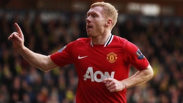 El patrón del medio campo del Manchester United de Sir Alex Ferguson disputó 707 encuentros oficiales con los Red Devils.