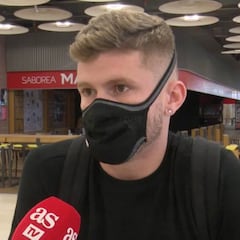 Caio Henrique: "Me toca entrenar duro y hacerme un hueco en la plantilla"