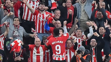 24/01/24 PARTIDO UNICO COPA DEL REY CUARTOS
ATHLETIC BILBAO - BARCELONA
TERCER GOL IÑAKI WILLIAMS 3-2 ALEGRIA