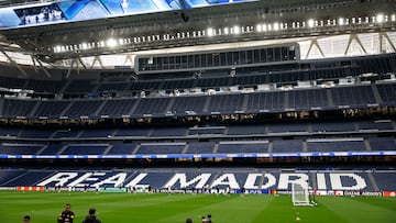 Panorámica del Bernabéu.