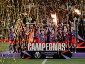La alegría de las campeonas de la Supercopa