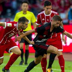 James juega 45 minutos en derrota del Bayern Munich