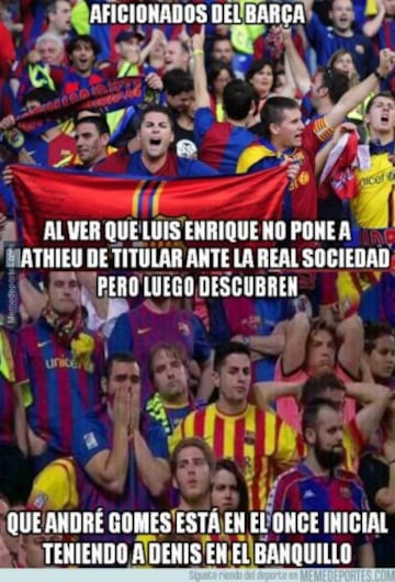 Los memes más divertidos del Barcelona-Real Sociedad