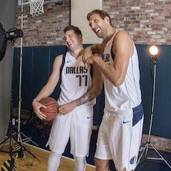 Nowitzki: "Doncic es mejor que yo en mi mejor momento"