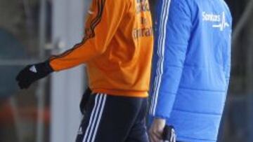 Bale sigue con dolor y ayer no se entrenó con sus compañeros