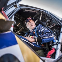 Carlos Sainz vuelve a subirse al Mini