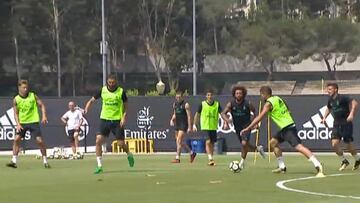 El Madrid sigue trabajando con Sergio Ramos recuperándose