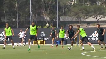 El Madrid sigue trabajando con Sergio Ramos recuper¨¢ndose