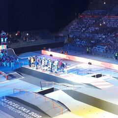 Un solemne acto en el Palau Sant Jordi abre las competiciones