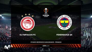 Resumen y gol del Olympicos vs. Fenerbahce de la Europa League