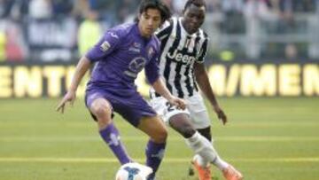 Fernández se matriculó con los dos tantos iniciales de Fiorentina.