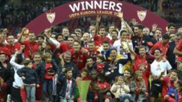 El Sevilla, con la Europa League.